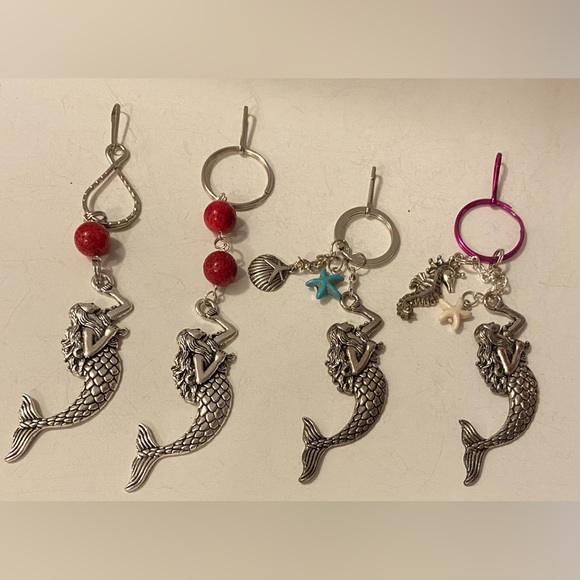 Keychains with crystal gemstones NEW - Picture 5 of 5